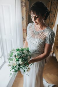White Bouquet Castlemartyr Wedding