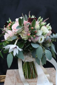 Blush and Cream Wedding Bouquet