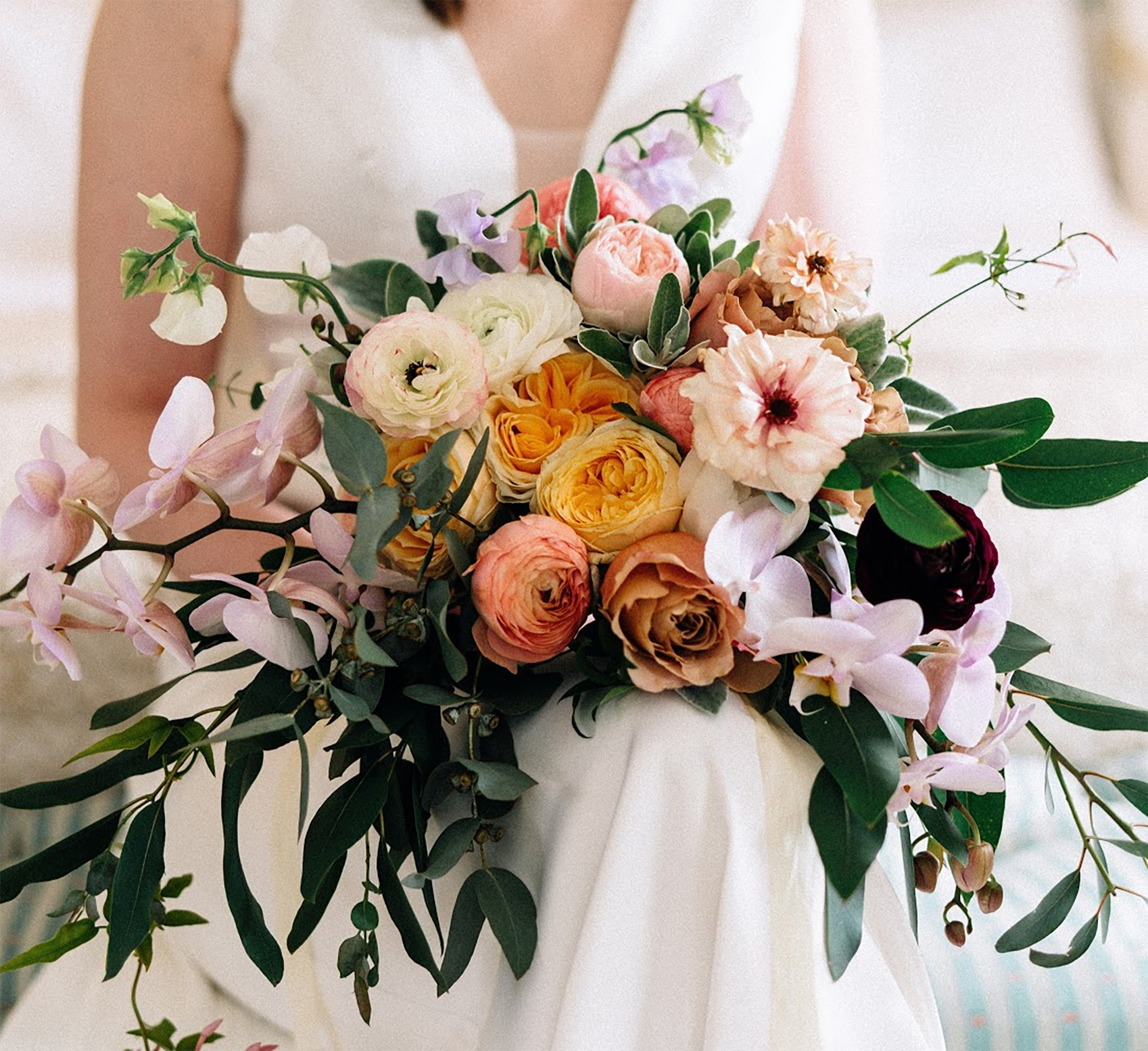 flowers for wedding bouquet by the secret garden, sarah evans florist