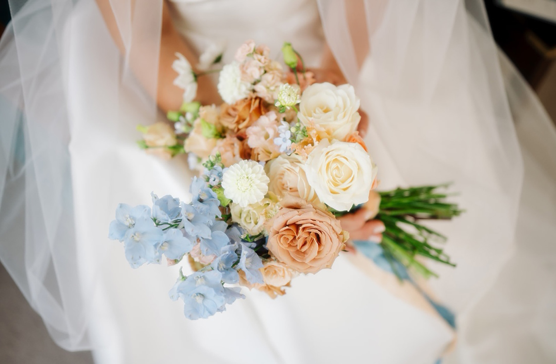 wedding flowers by the secret garden