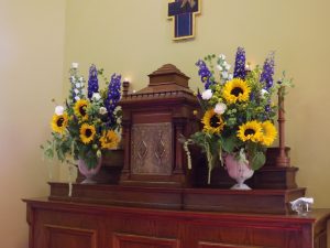 sunflower tabernacle flowers